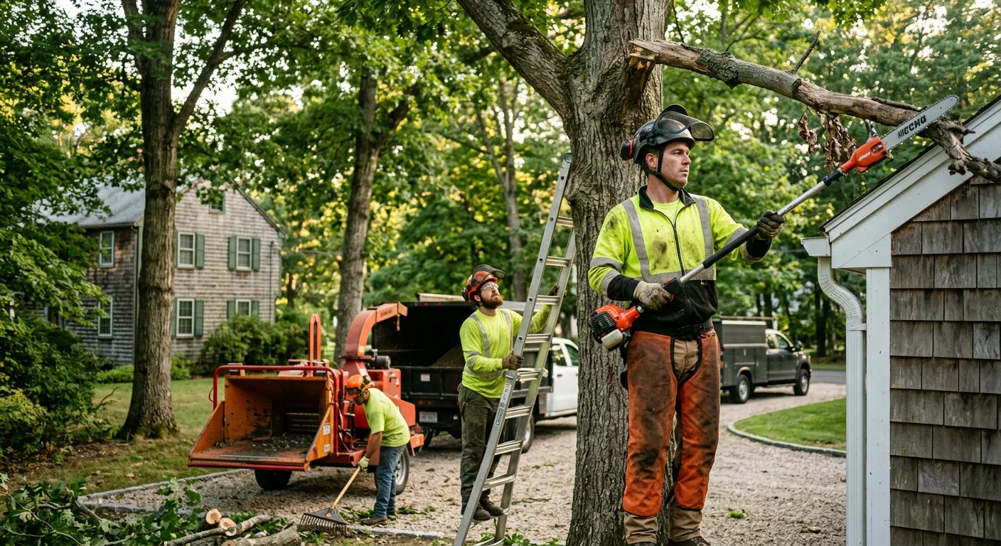 Ground-out tree stump area restored to clean level soil in a Cheshire backyard