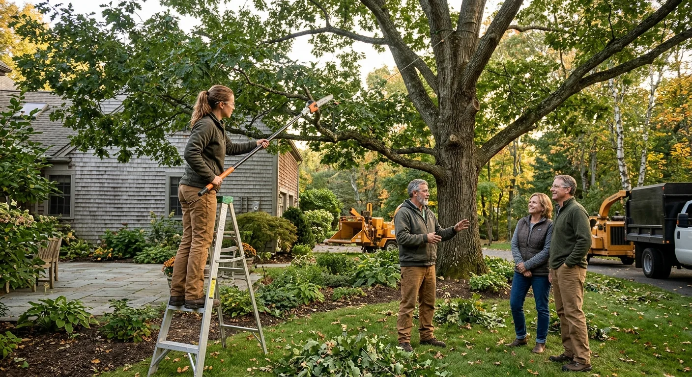 Wide shot of a restored backyard canopy in Cheshire